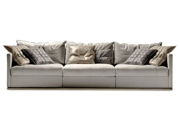 MORGAN EVO - Sectional fabric sofa with removable cover by Former In Italia - view 2
